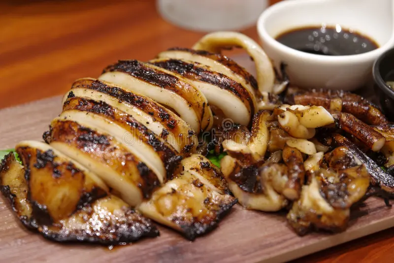 Grilled Squid